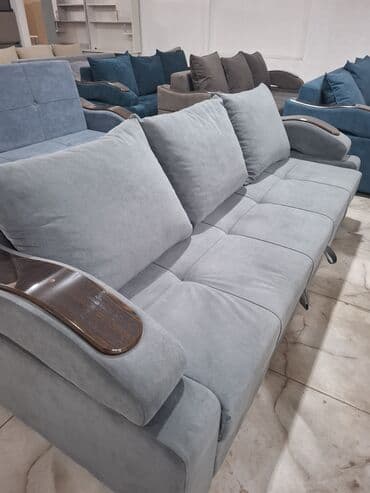 секционные стулья для актового зала: Прямой диван, Новый, Трехместный — 10