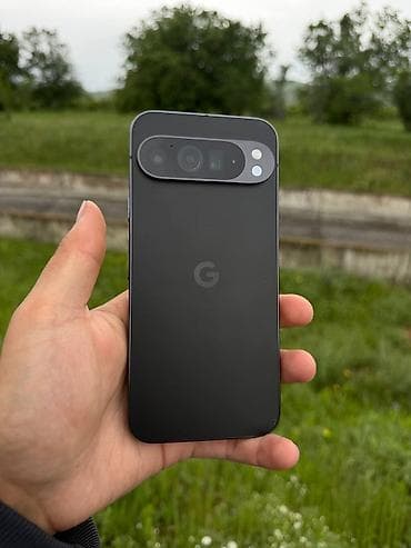 Google Pixel 9 Pro XL, Б/у, 128 ГБ, цвет - Черный, 1 SIM, eSIM