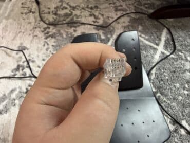 куплю пк бу: Игровой руль с педалями для ПК/консолей - Комплект: руль с лепестками — 1