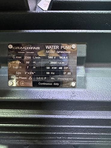 pump: Центробежный водяной насос GRANDFAR GF65/250B - Тип: поверхностный — 3