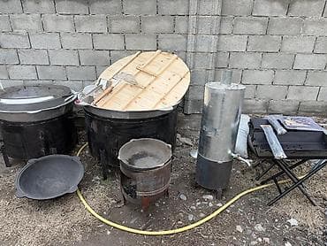 Посуда: Арендага берилет Казан с металлической печью-подставкой для — 8