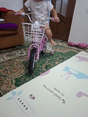 Балдар дүйнөсү: Балдар үчүн велосипед, 2 дөңгөлөктүү, 4 - 6 жаш, Кыз үчүн, Жаңы — 2