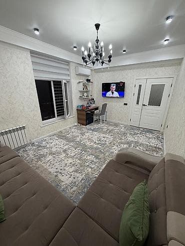 Кыймылсыз мүлк: 2 бөлмө, 65 м², Ортоңку Джал Элитка, 7 кабат, Евро оңдоо — 4