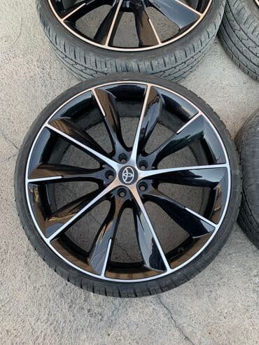 Шины: Литые Диски R 22 Комплект, отверстий - 5, Б/у — 6