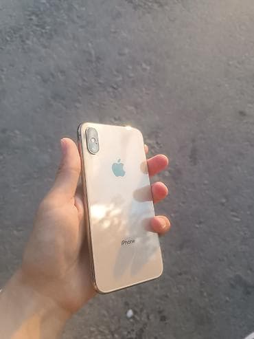 Мобильные телефоны и аксессуары: IPhone Xs, Б/у, 256 ГБ, Matte Gold, Зарядное устройство, 100 % — 1
