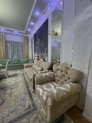 Сантехника: Кресло в классическом стиле 2шт одиночные и одна большая - Мягкое — 1