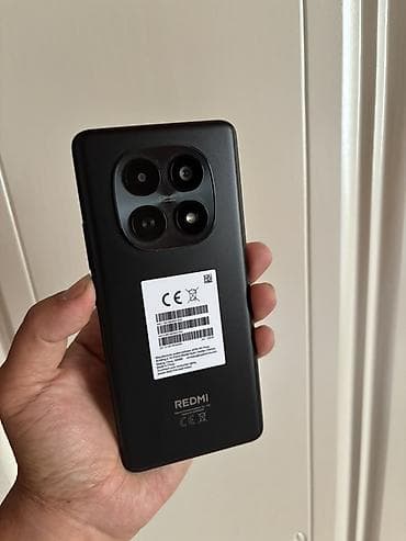 кызыл бирдик: Redmi, Redmi Note 15, Колдонулган, 256 ГБ, түсү - Кара, 2 SIM — 1