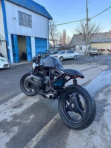 racer: Кастом-кафе рейсер на базе BMW K100 (рядная «плитка» K‑серии) — 8