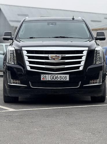 автокредит на бу авто бишкек: Cadillac Escalade: 2019 г., 6.2 л, Автомат, Бензин, Жол тандабас — 2
