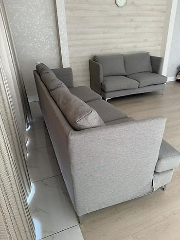 small table: Комплект мягкой мебели, цвет - Серый — 1