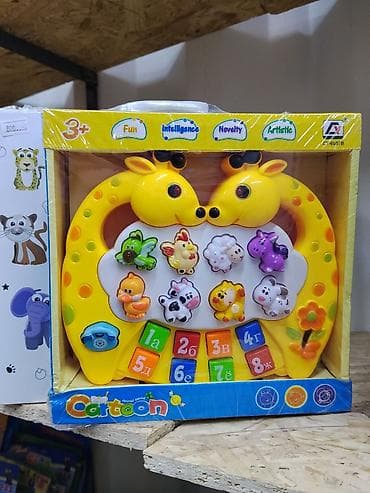 собачки: Интерактивная детская игрушка-панель «Cartoon Animal World» (для детей — 1