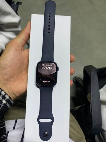 Apple Watch: Apple Watch series 9 45 mm Состояние новое. Подарили сегодня. Хочу — 2