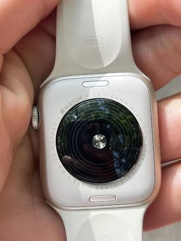 смарт: Apple Watch SE (2-го поколения), GPS, 44 мм - Корпус: алюминий — 3