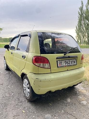 Daewoo Matiz: 2008 г., 0.8 л, Механика, Бензин, Хэтчбэк — 3