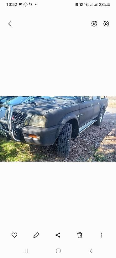 тойота марк х бампер: Mitsubishi L200: 2001 г., 2.9 л, Механика, Дизель, Пикап — 3