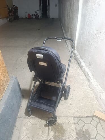 коляска детская цена бишкек: Коляска, цвет - Черный, Б/у — 5