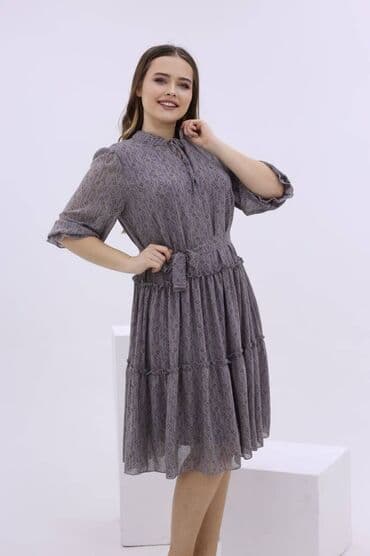 шифоновые платья для беременных: Платье. Шифон. Размеры:50/52/56. Доставка платная по городу и в — 1