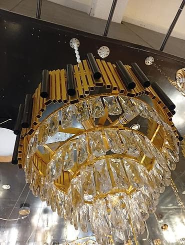 хайтек люстры: Подвесная люстра в современном стиле арт-деко - Конструкция — 1