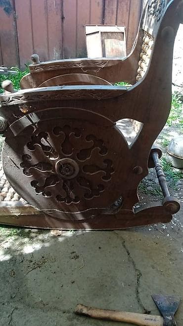 сиденя качалка: Кресла-качалка, цвет - Коричневый — 2