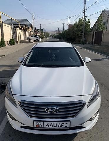 рассрочка без первоначального взноса: Hyundai Sonata: 2016 г., 2 л, Автомат, Газ, Седан — 1