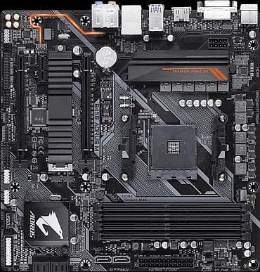 argb: Материнская плата для ПК, Б/у, Gigabyte, AM4, Micro-ATX — 4