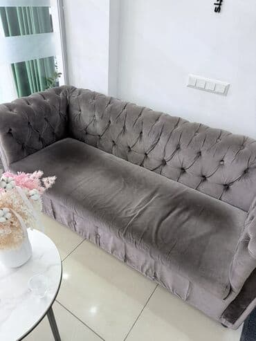 поролоны: Прямой диван, Б/у, Трехместный — 3