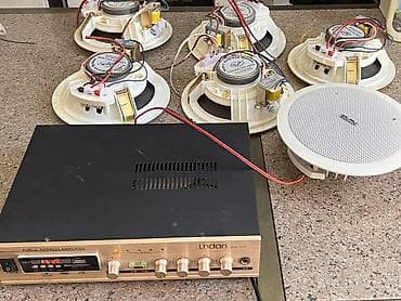 акус: Комплект системы озвучивания помещений (PA) для офиса/магазина/кафе — 2