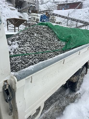 Щебень: Щебень фракции 5–20 мм - Скальный дроблёный материал, однородная — 1