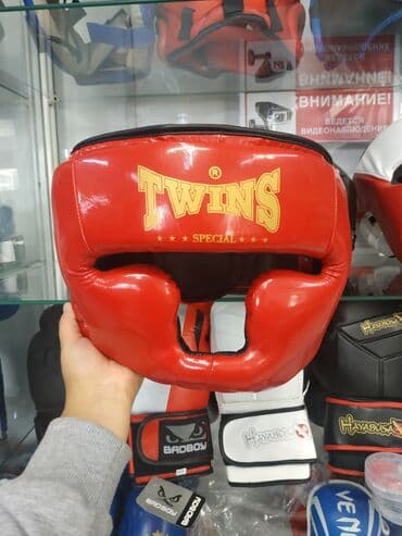 шингарты: Шлем боксеркий в спортивном магазине SPORTWORLDKG. Кожаные и кожа зам — 1