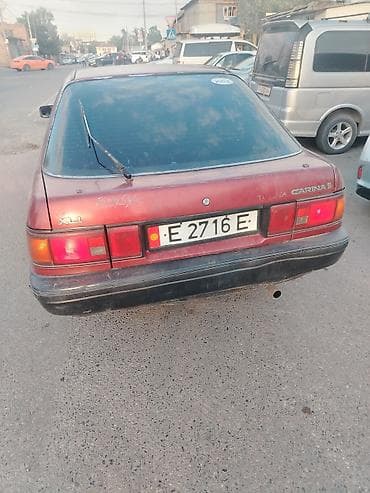 мотор тойота карина: Toyota Carina: 1990 г., 1.6 л, Механика, Бензин, Лифтбек — 3