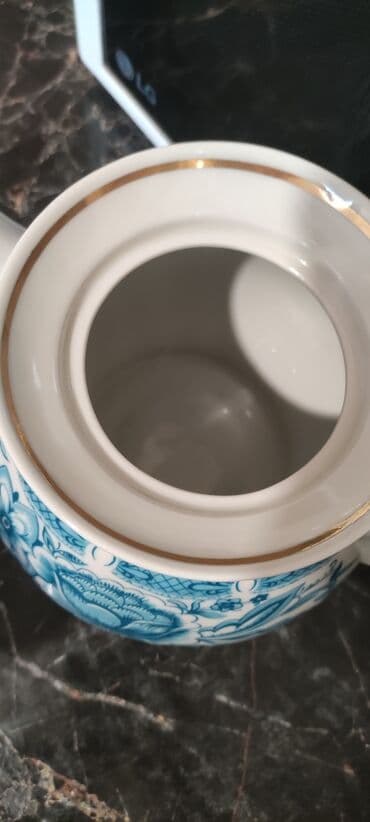 купить эмалированный чайник: Продам Новый Советский Чайник Фарфоровый 1,5 литровый. Не использовали — 2