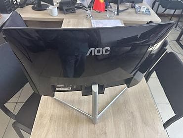 Изогнутый монитор AOC - Диагональ: примерно 27–32" - Изогнутая панель at lalafo.kg Изогнутый монитор AOC - Диагональ: примерно 27–32" - Изогнутая панель