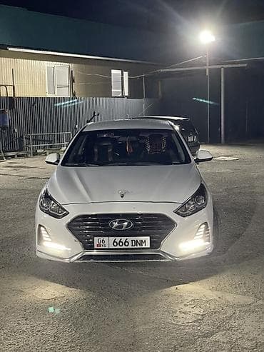 Hyundai Sonata: 2018 г., 2 л, Автомат, Газ, Седан