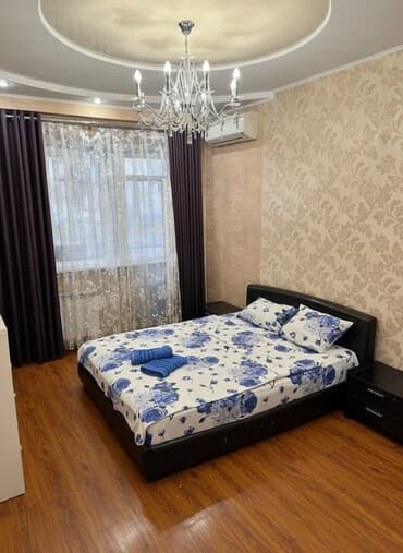 квартира на ночь в бишкеке: 1 комната, Постельное белье — 1