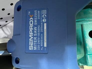 торцовочная пила с протяжкой бу: Торцовочная пила Semprox SMS250ю мощностью 2000 Вт. Рассчитана на — 2