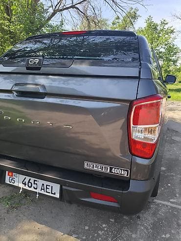 byd yang up: Ssangyong Rexton Sports: 2020 г., 2.2 л, Автомат, Дизель, Пикап — 8