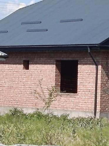 Фундамент куйбыз пескаблок койбуз кырша жабабыз шкатурка навес жабабыз — 6