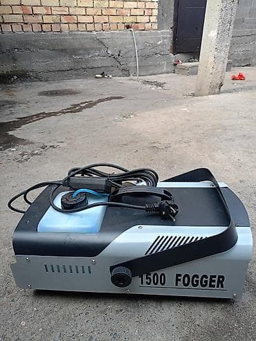 Дым-машина (фоггер) 1500 W - Мощность: 1500 Вт — быстрый прогрев и