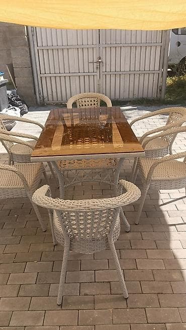 table study: Комплект садовой мебели, Кресла, Ротанг — 7