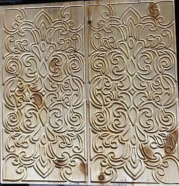 Лыжи: Нарды ШАХМАТЫ ручной работы из дерева, украшенные резьбой. Модели — 8