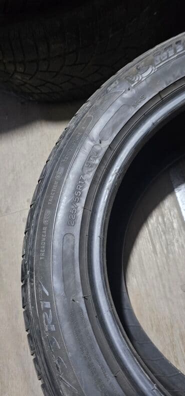 купить резину мишелин: Шины 225 / 55 / R 17, Лето, Б/у, 1 шт, Легковые, Корея, Michelin — 4