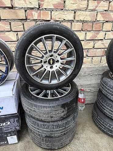 Дөңгөлөктөр монтажда 195 / 55 / R 15, Комплект, Жеңил унаалар, Куйма, тешиктери - 5 — 2