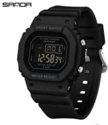 цифровые часы наручные: Спортивные часы часы, Таймер и секундомер, Водонепроницаемые, Мужские — 3