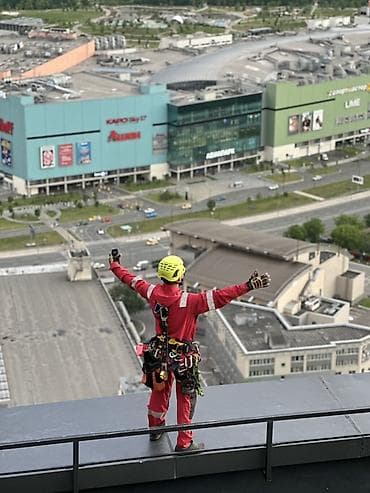 стоп виндом: Промышленный альпинизм — высотные работы любой сложности. Услуги: - — 4