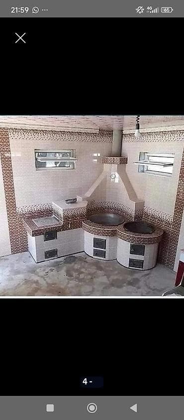 плит: Печные работы под ключ: восточные очаги, тандыры, уличные кухни - — 4