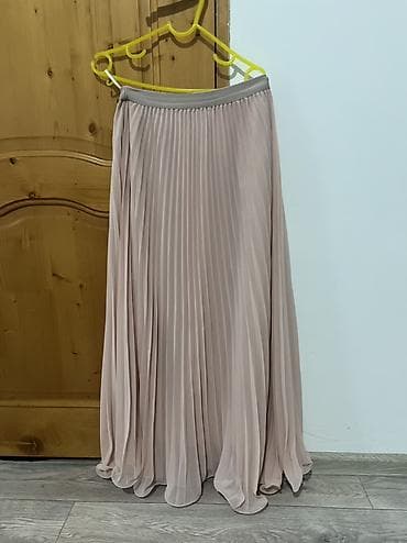 кийим женский: Юбка, Юбканын модели: Плиссе, Миди — 1