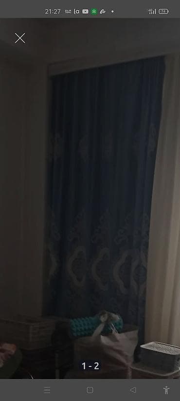 Матраска арналган каптамалар жана топперлер: Портьера, Саймасы менен, Кылкалемдери менен, Комплектте тюлу бар, Даяр буюм, Колдонулган — 4