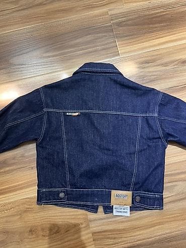 fred perry: Детская джинсовая куртка ROSTORY - Классическая модель из плотного — 3