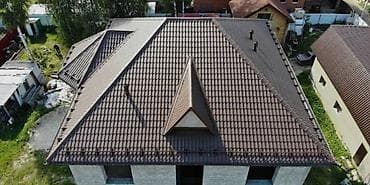 Профнастил: Кровля из металлочерепицы — монтаж под ключ - Тип покрытия — 2