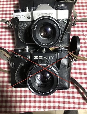 nikon 7100: Зеркальные пленочные фотоаппараты Зенит TTL (два экземпляра) цена за — 1